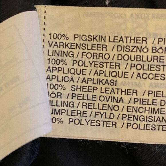 Mango Suede & Leather Moto Jacket 100% Leather - Picture 4 of 4